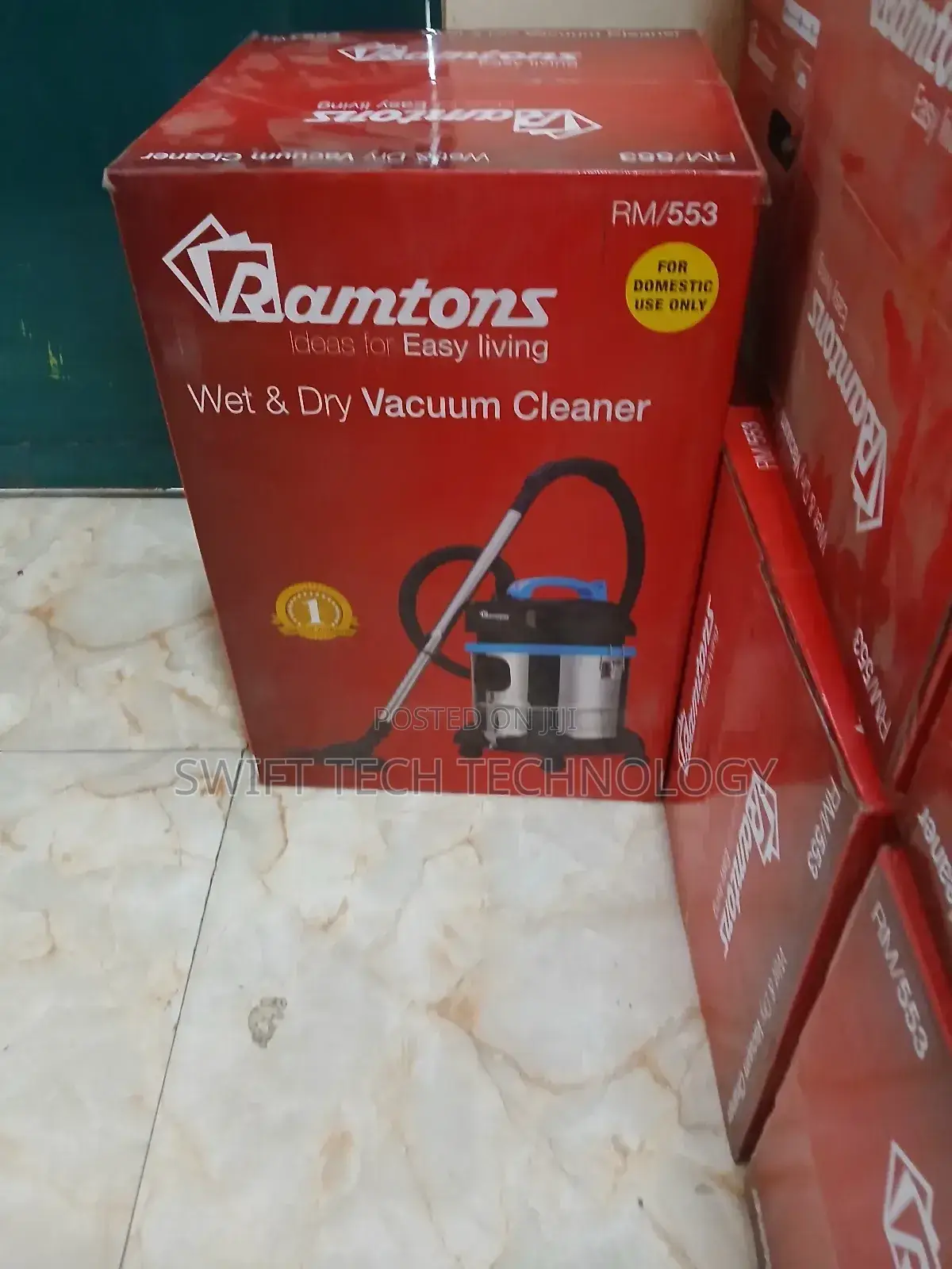 Vacuum Cleaner Ramtoms RF 553 Wet N Dry Vacuum Cleaner