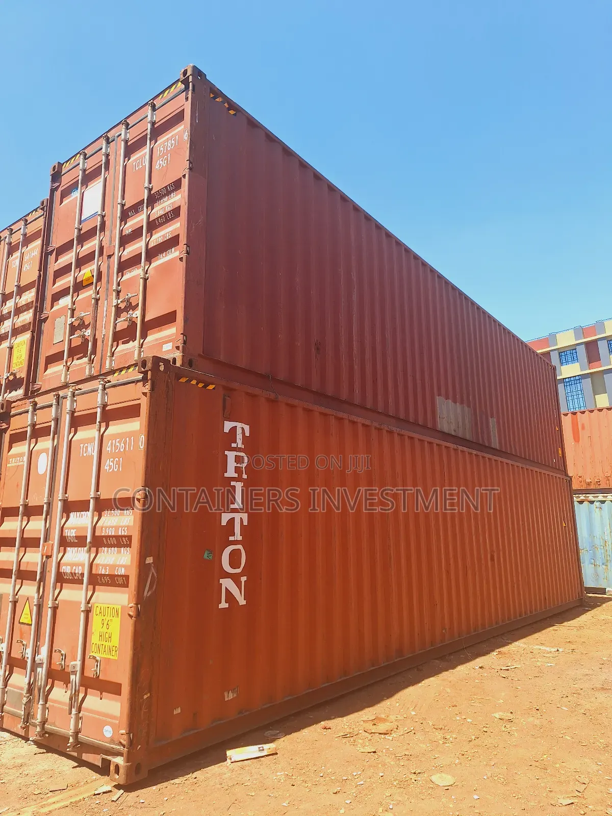 40ft Containers- Best Deals on Empty Containers.