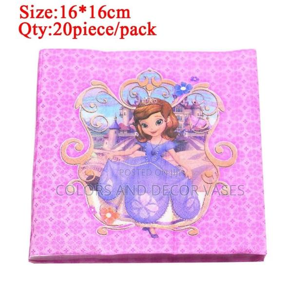 Paper Napkins Sofia Birthday - main view