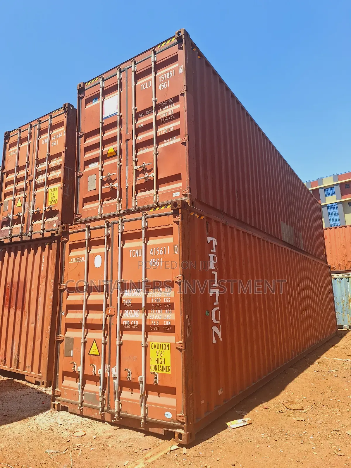 Buy Empty Containers- Perfect for Office ,Storage, Transport