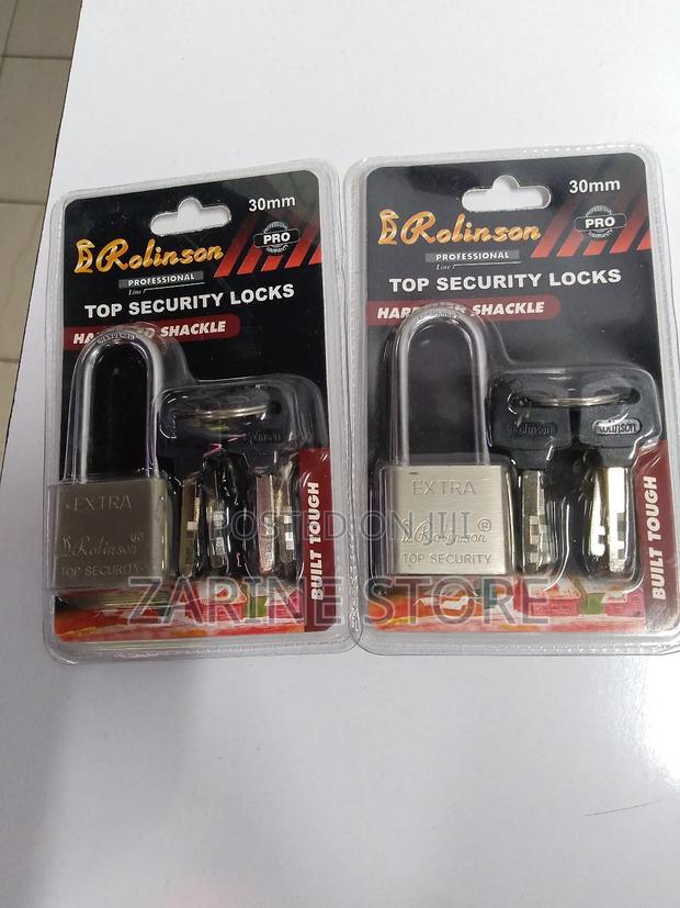 30mm Rolison Padlock Top Security Padlock - main view