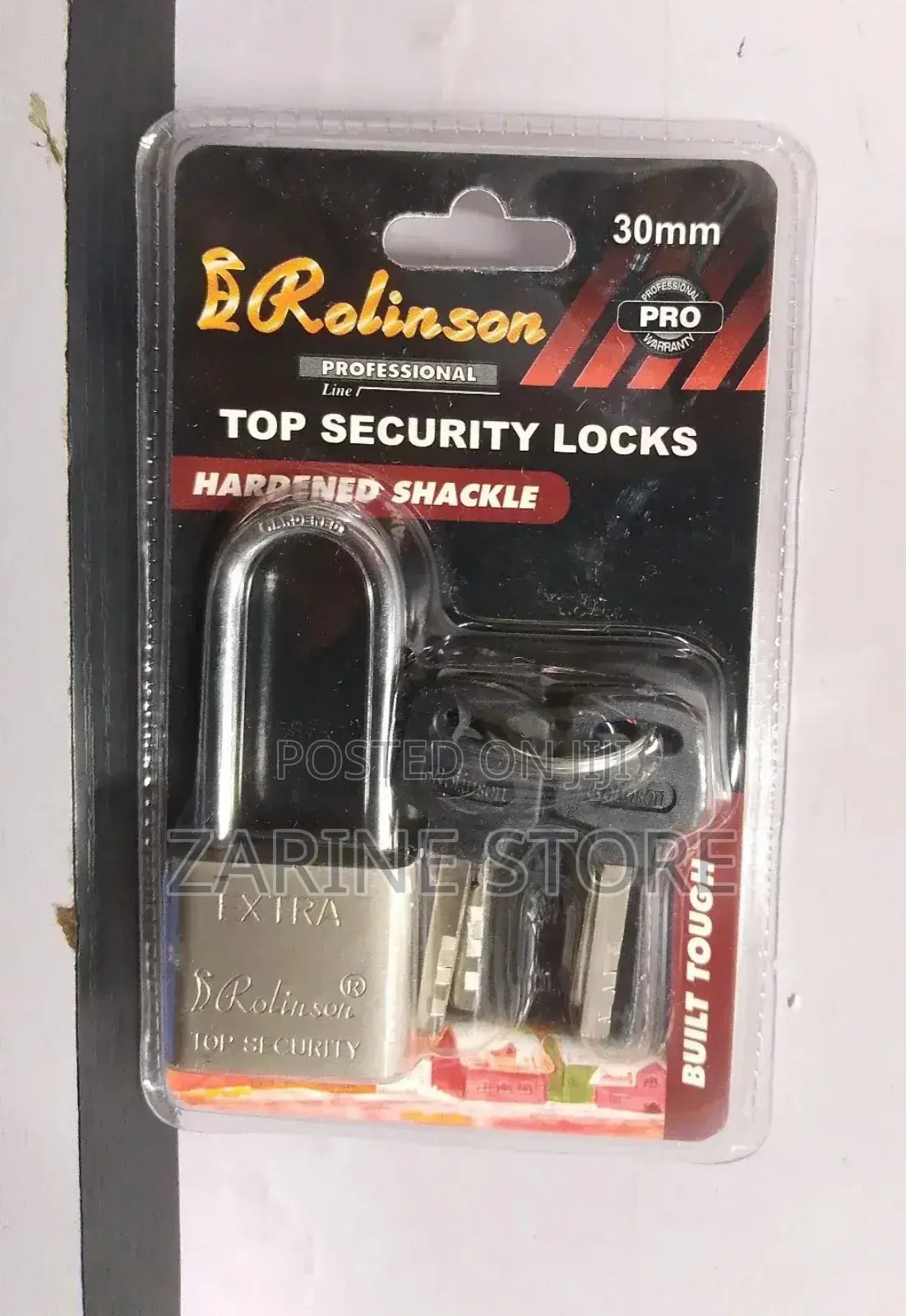 Long Neck 30mm Lock, Water Resistant Padlock