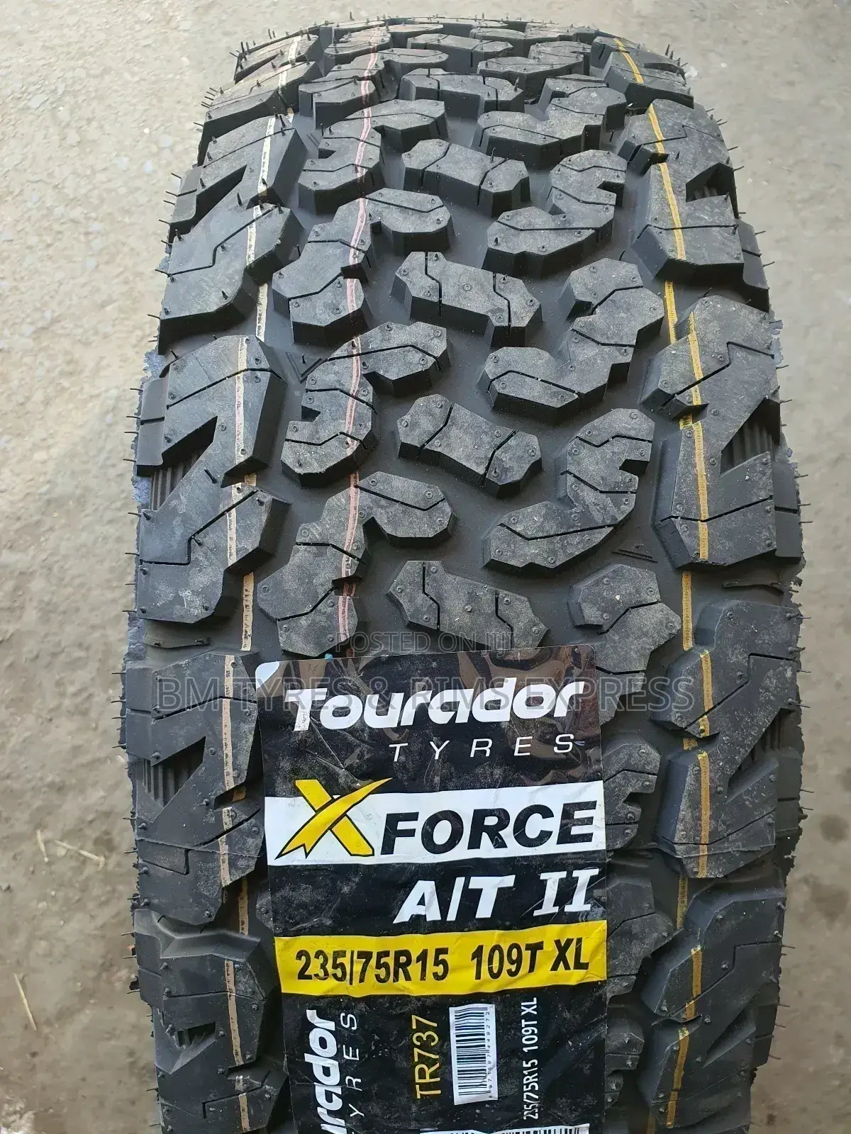 235 /75 R15 X-Force Tyres.
