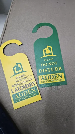 Please Do Not Disturb/Please Make My Room Hotel Door Signs