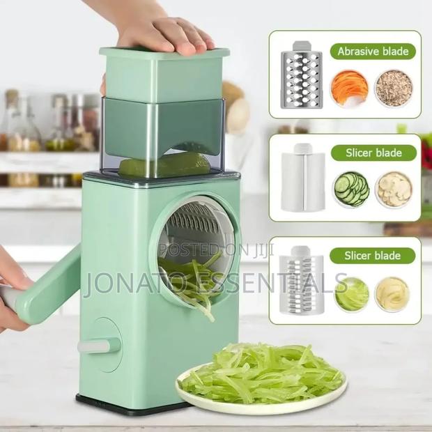 3 in 1 Rotary Vegetables Cutter, Chopper - main view