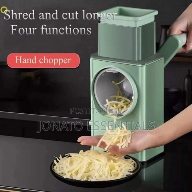 3 in 1 Rotary Vegetables Cutter, Chopper - thumbnail 6