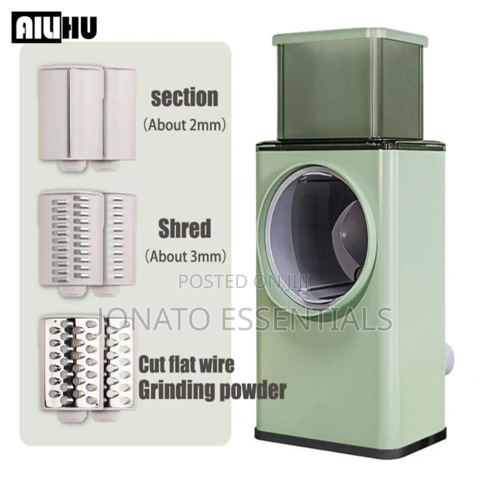3 in 1 Rotary Vegetables Cutter, Chopper