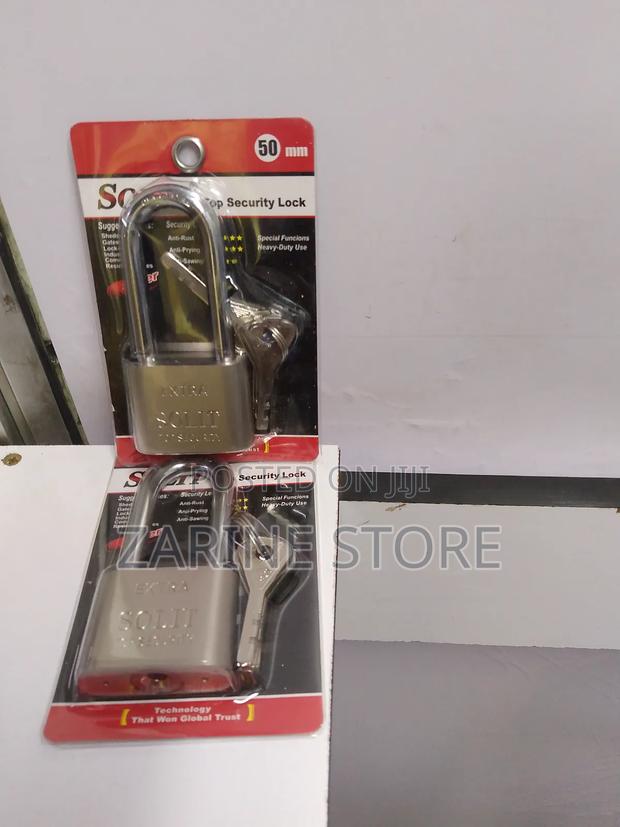 Water Resistant Padlock Long Neck Padlock With Four Key