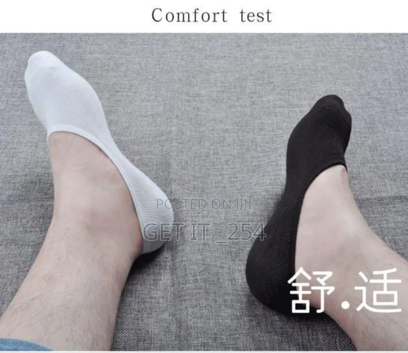 *Unisex Ankle/Invisible Socks 6pairs