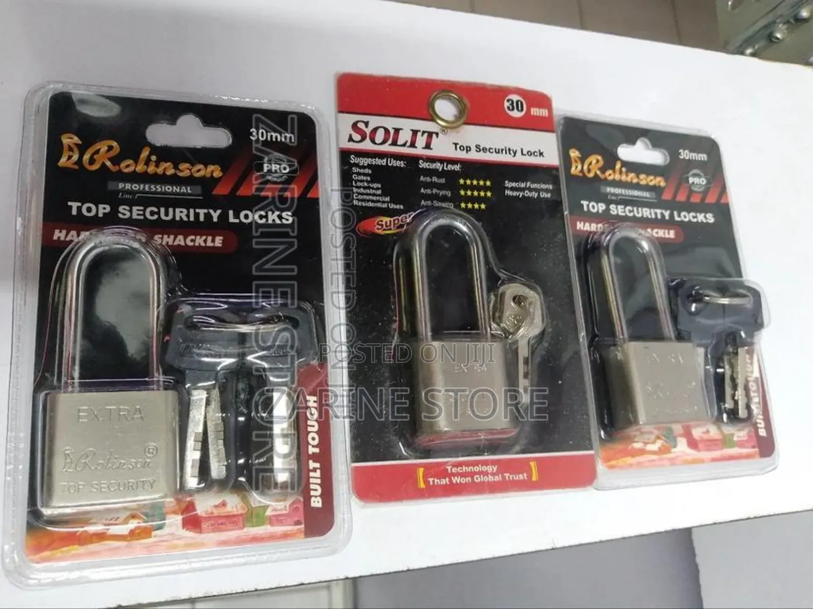 30mm Padlock Extra Top Security Lock