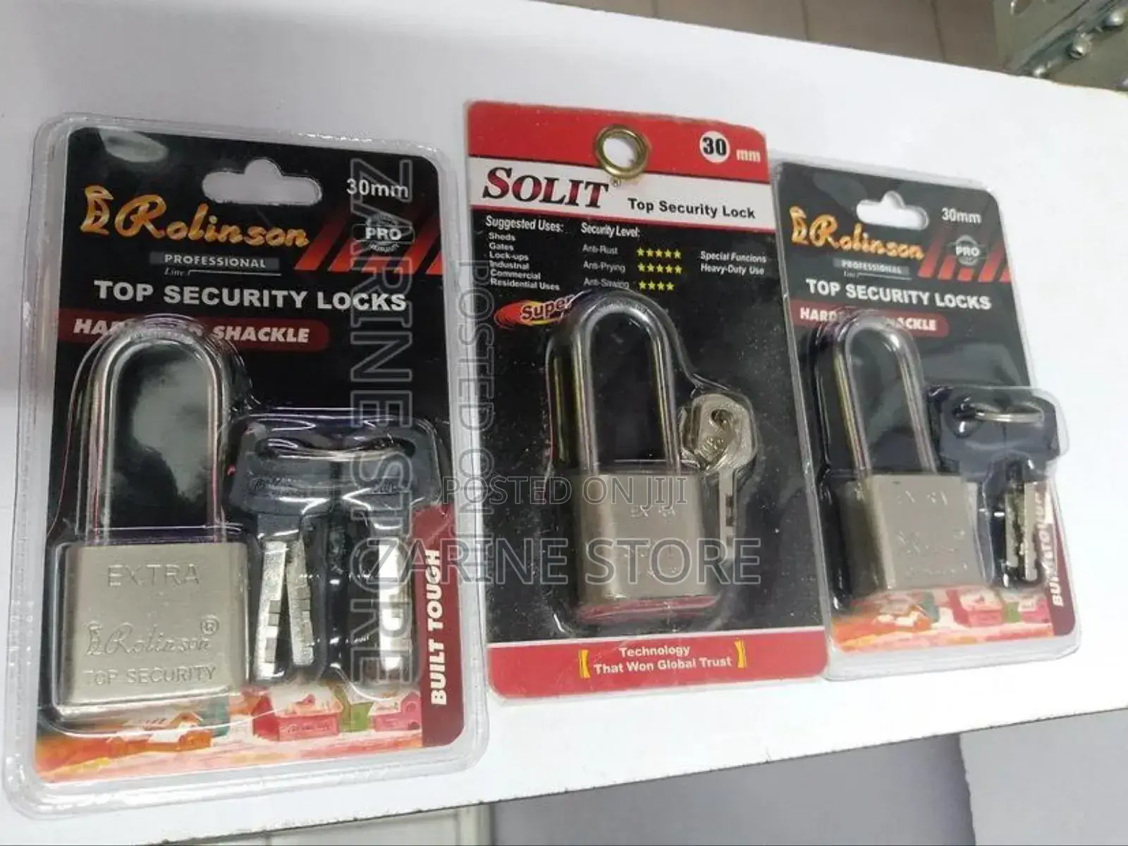 30mm Padlock Extra Top Security Lock