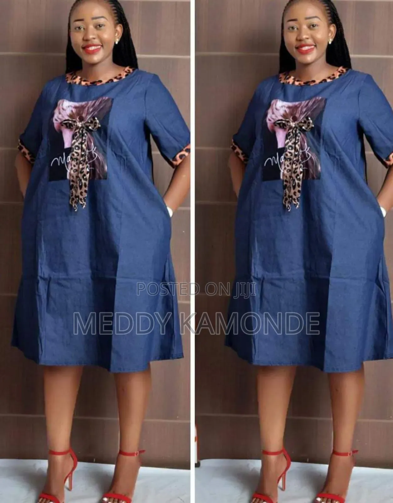 Designer Denim/Jeans Shift Dress