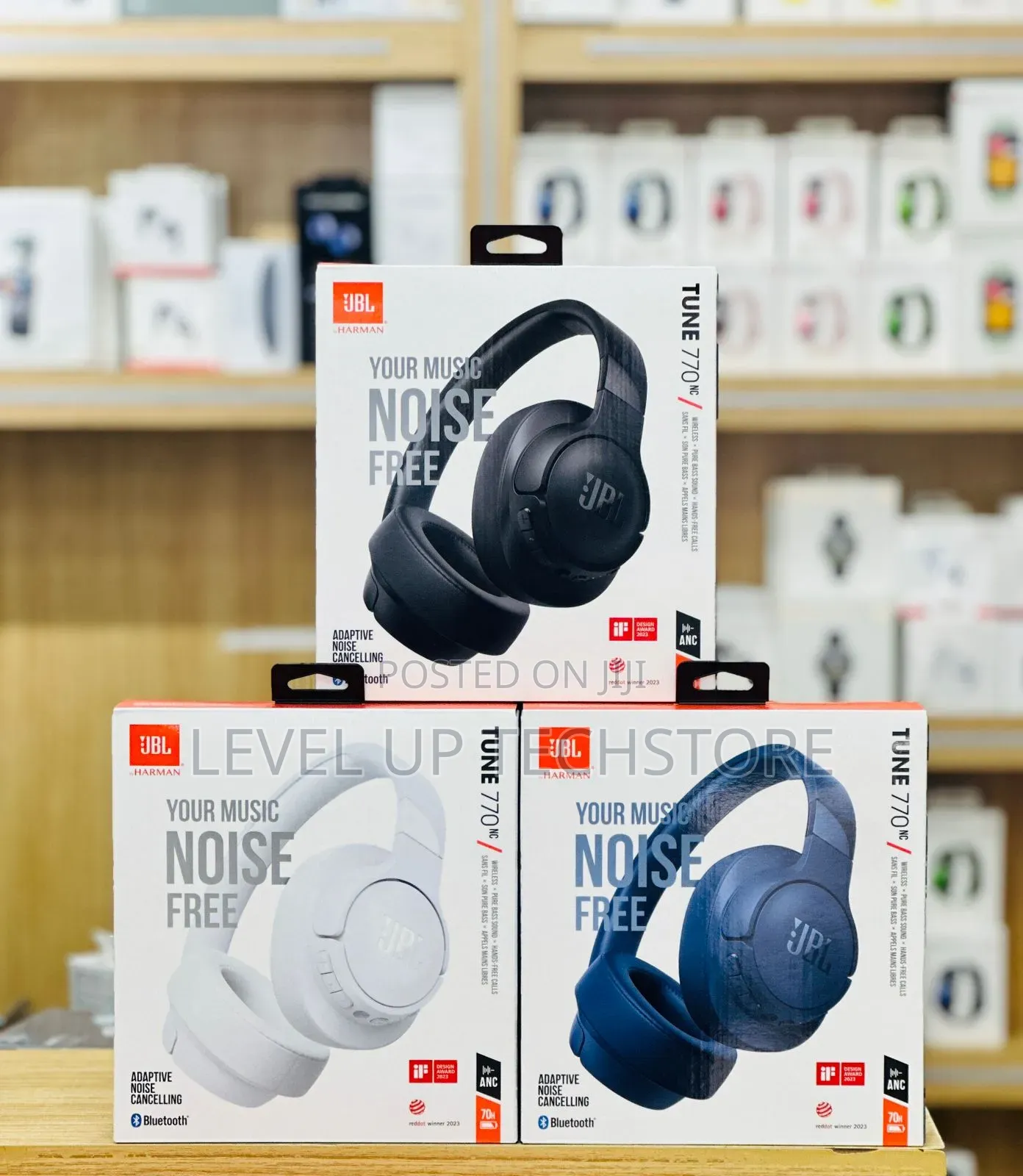 JBL Tune 770nc With Adaptive Noise Cancelling Headphones