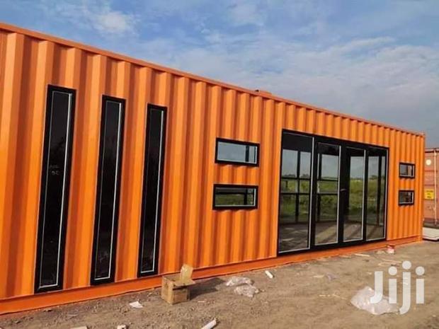 Shipping Container Gym - main view