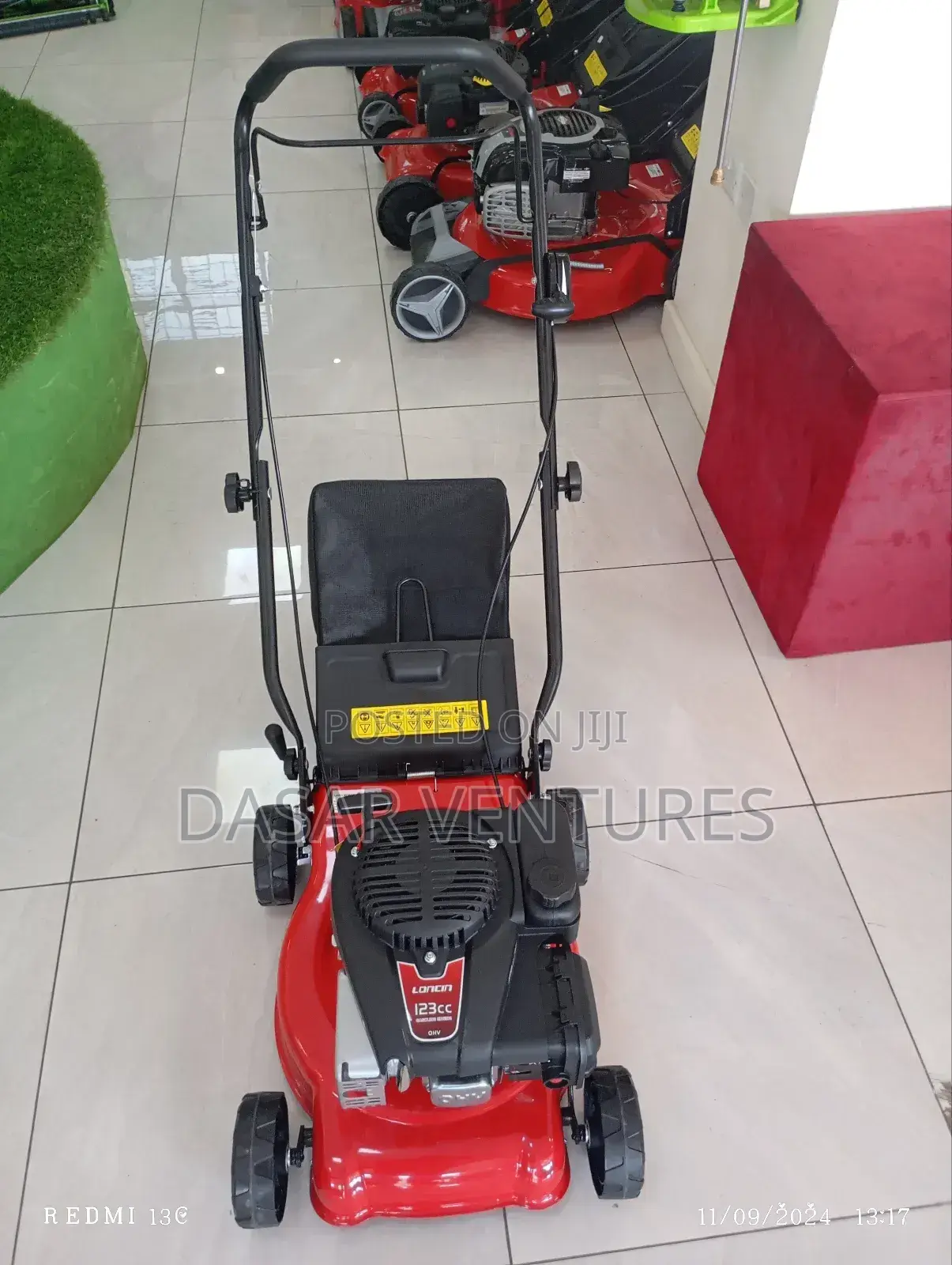 Lawn Mower 3.5hp 123cc Loncin Brand