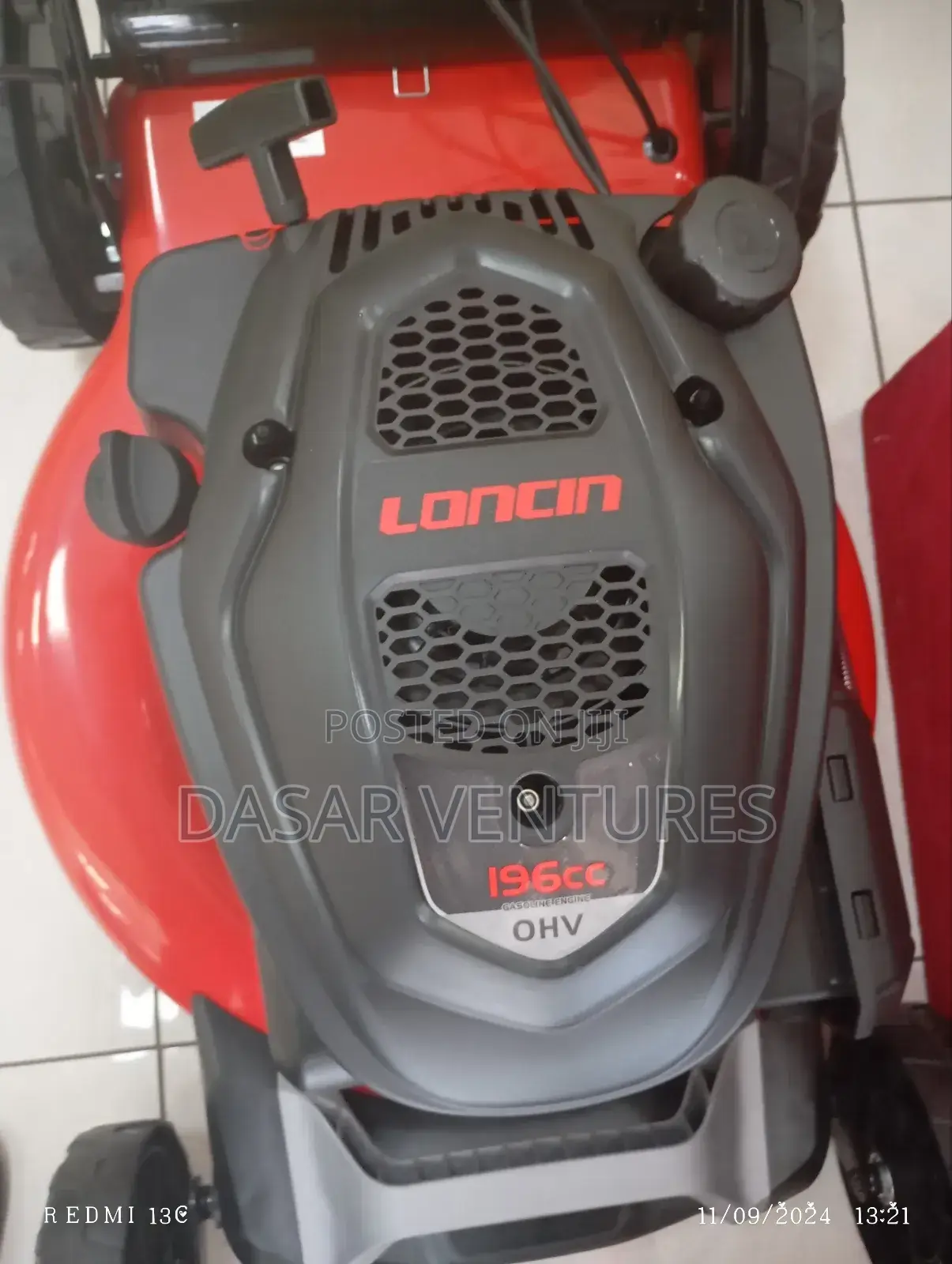 Lawn Mower 6hp 196cc Loncin Brand