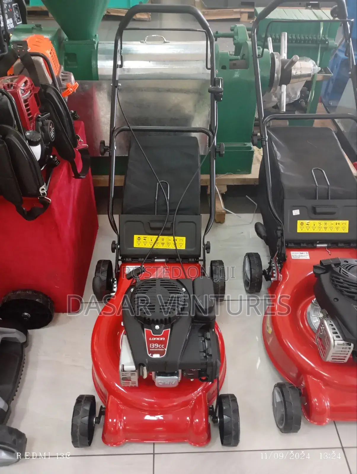 Lawn Mower 4hp 139cc Loncin Brand