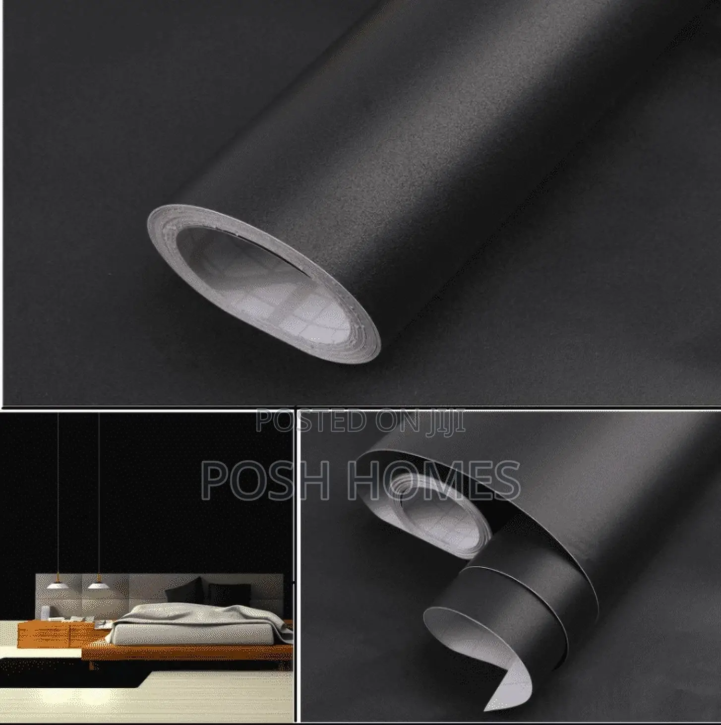 Black Water Proof Contact Wallpaper