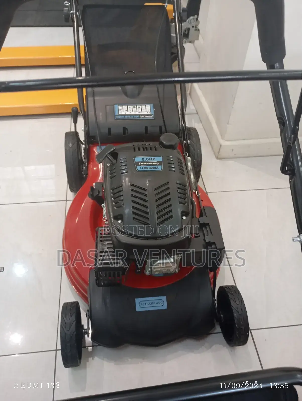 Lawn Mower Astramilano 6hp 173cc