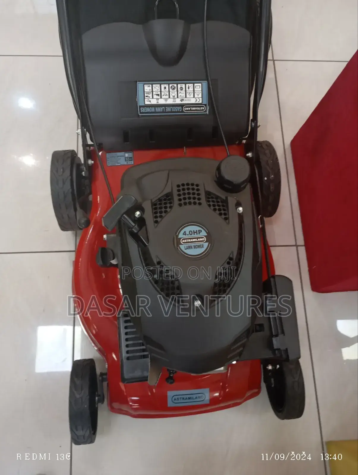 Lawn Mower Astramilano 4hp 140cc