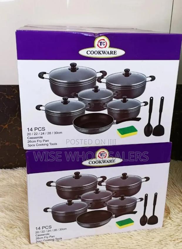 Original Tc 14pc Nonstick Cookware° With Lids