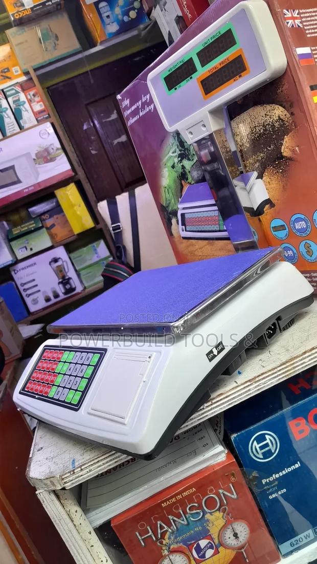 50kgs Digital Weighing Scale With Thermal Printing Receipt.