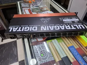 Behringer Ultragain ADA8200 ADAT W/ MIDAS Mic Preamps