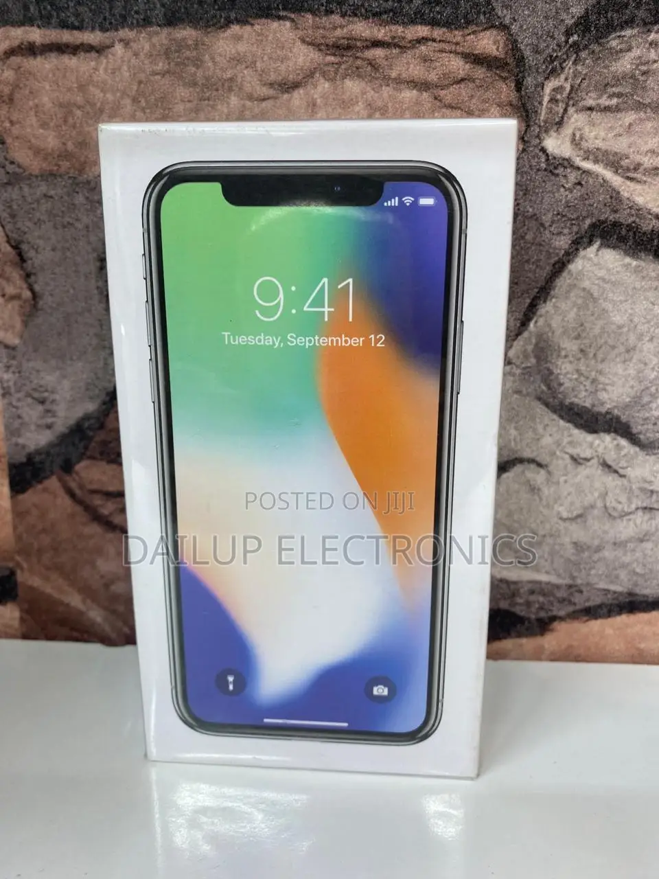 New Apple iPhone X 256 GB Black