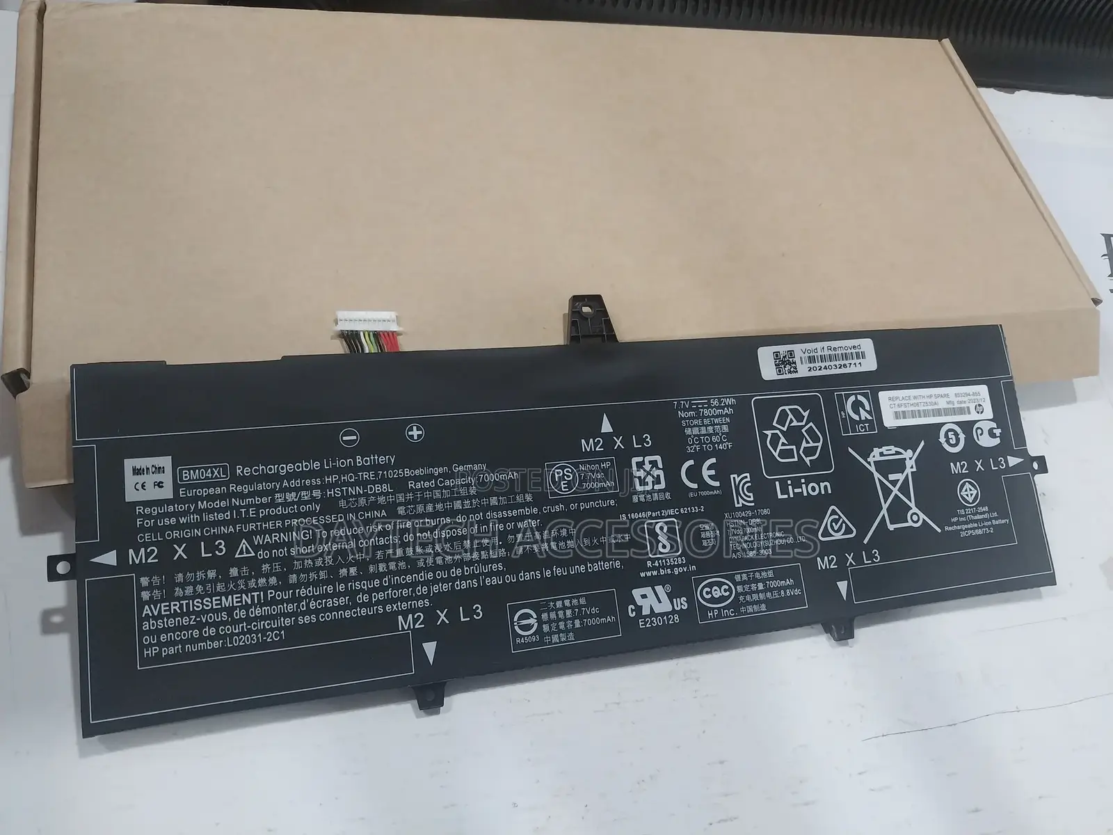 Hp Bm04xl Laptop Battery for Hp Elitebook X360 1030 G3laptop