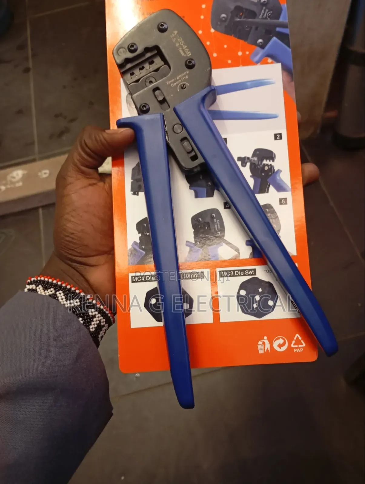 Crimping Tool Set, Crimping Pliers for Mc4, Solar Connector