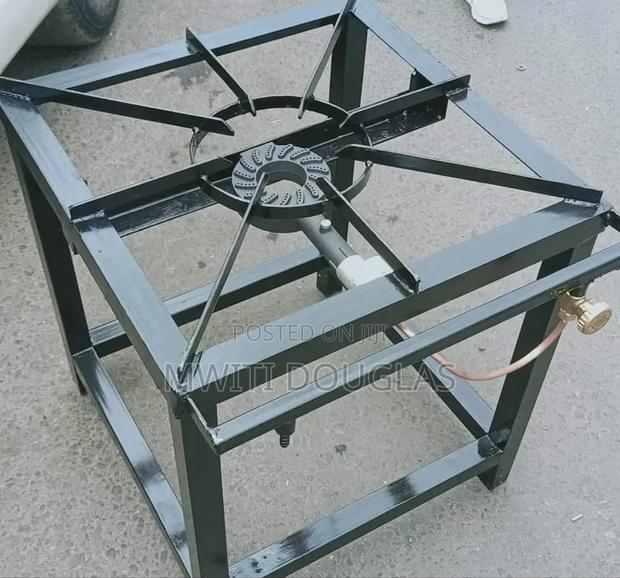 Galvanized Steel 1 Burner Gas Cooker - main view