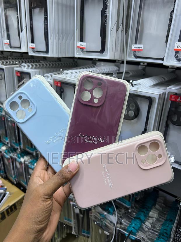 Apple iPhone 15 Pro Max Silicone Case - Clay - main view