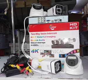 CCTV KIT 4camera Fullcolour