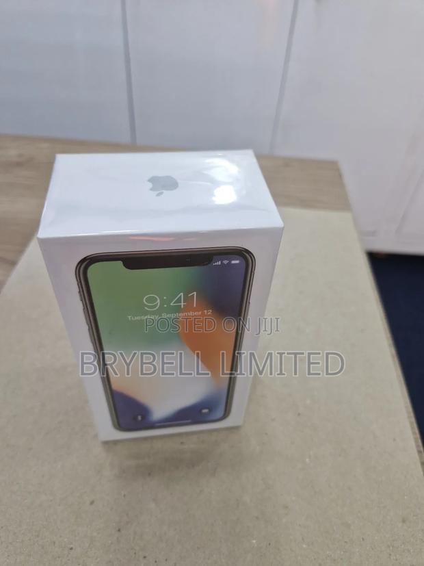 New Apple iPhone X 256 GB Silver - thumbnail 4