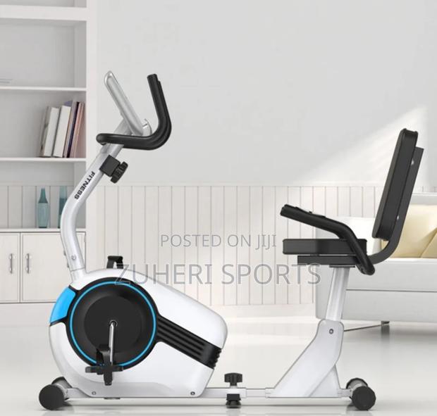 Recumbent Stationary Bike, Exercise Bike, Ultra Quiet