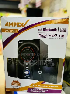 Ampex 2.1CH AX804BT Subwoofer 10000watts