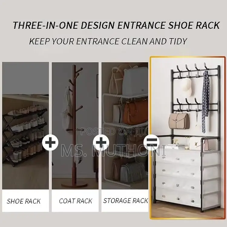 Tier 8 Hook Clear Covers Dust Proof Hanger/ Rack