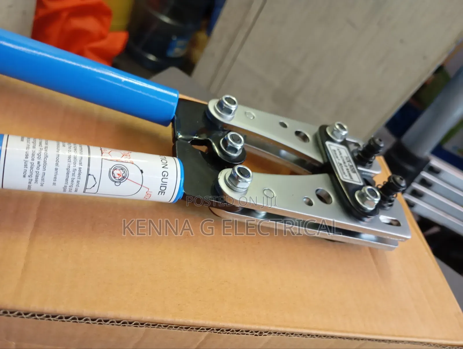 Wire Terminal Crimping Tool Cable Lug Crimper