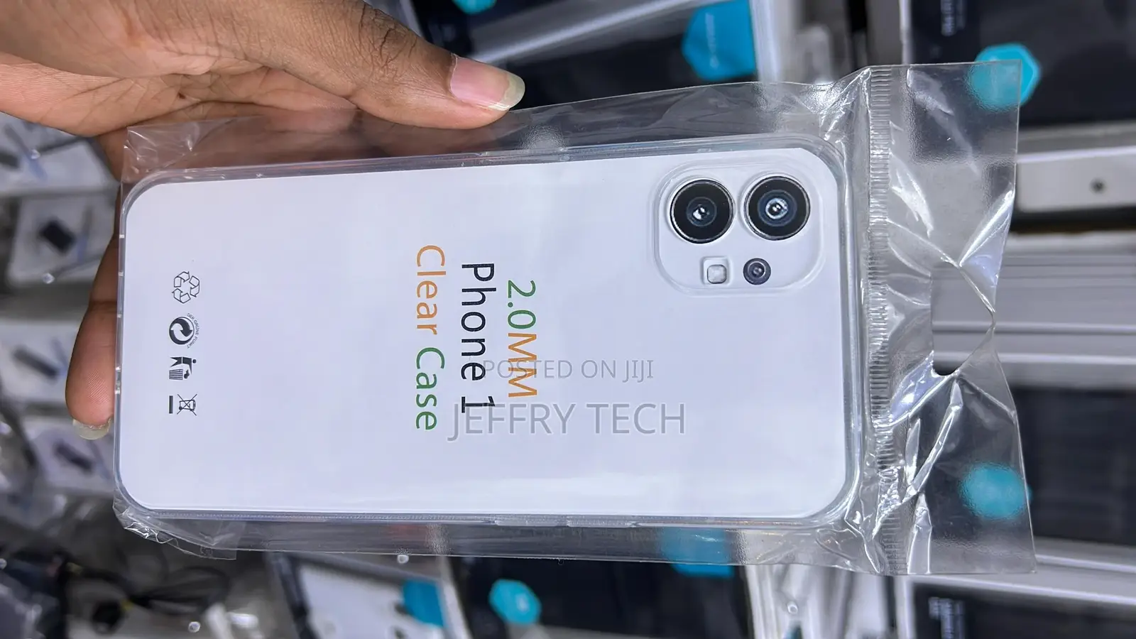 Nothing Phone (1) Hybrid Case - Transparent