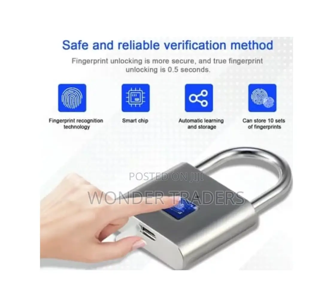 -Finger Print Padlock ,