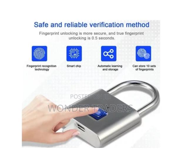 -Finger Print Padlock , - main view