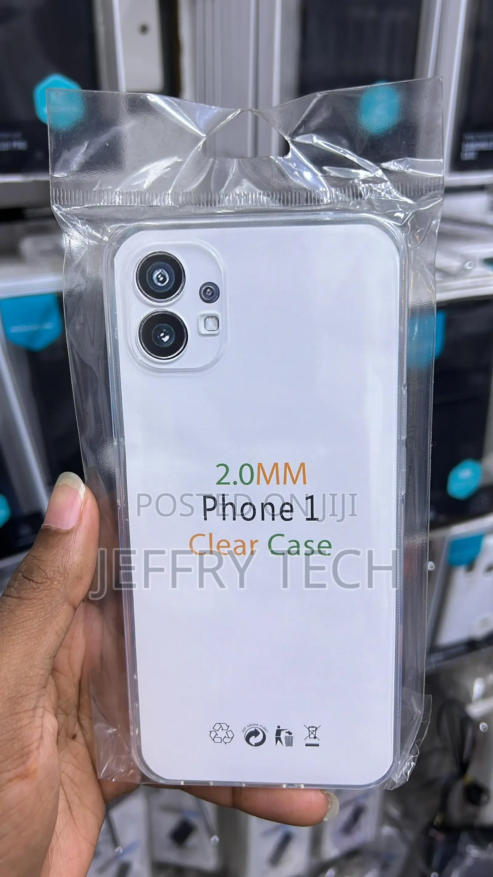 Nothing Phone (1) Hybrid Case - Transparent