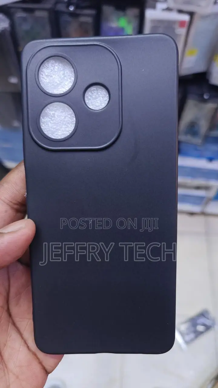 Oppo A3 Pro Back Cover | Soft Silicone Slim Back Case Cover