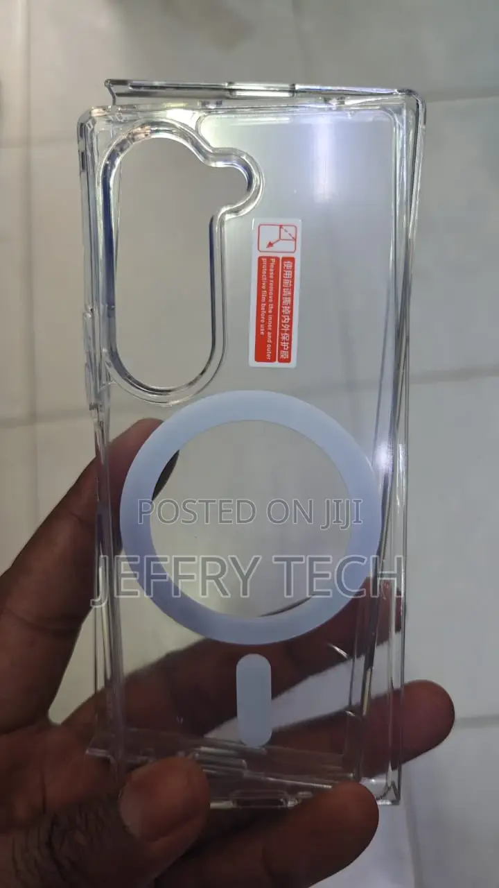 Samsung Galaxy Z Fold 6 Case, Compatible With Magsafe Transp