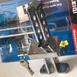 Universal Anti-Theft Stainless Steel Brake / Clutch Foot Ped