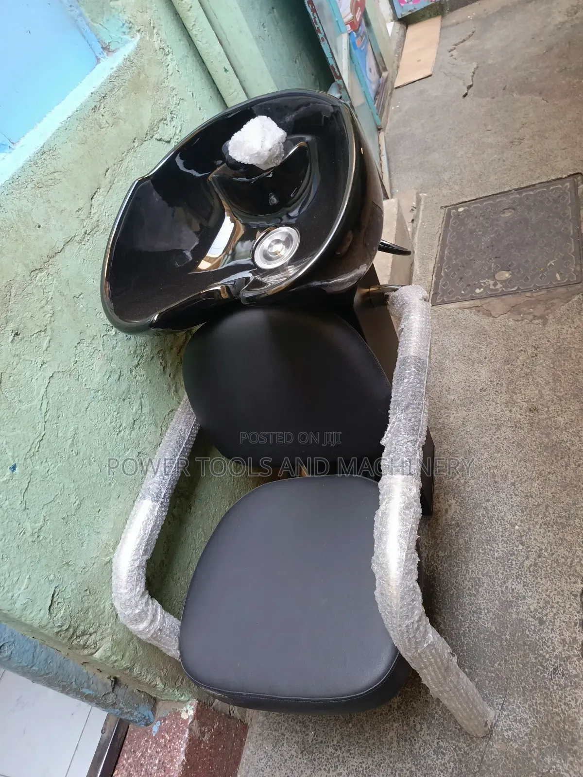 Imported Black Salon Sink