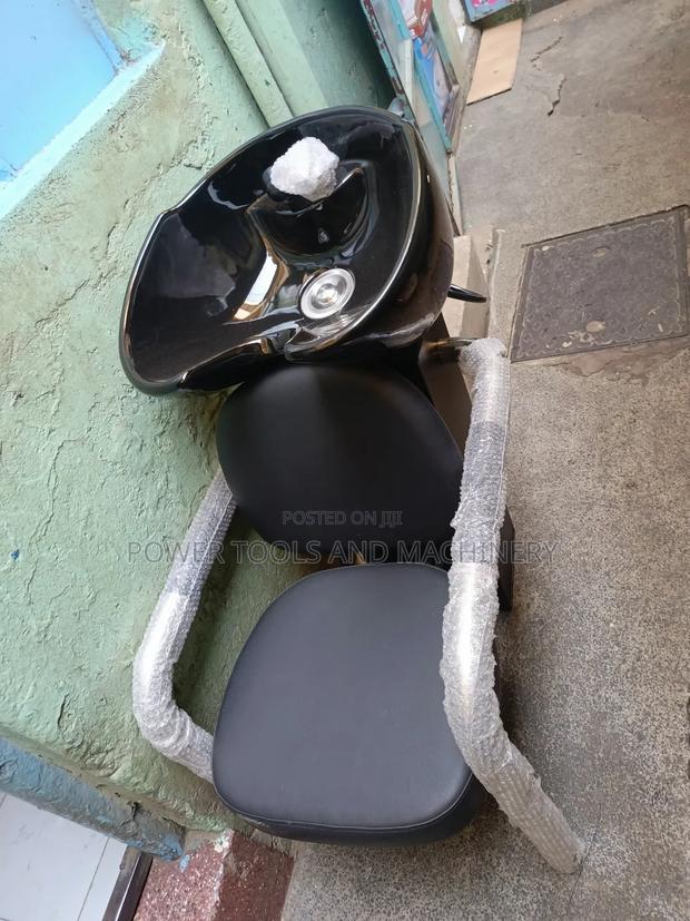 Imported Black Salon Sink - main view