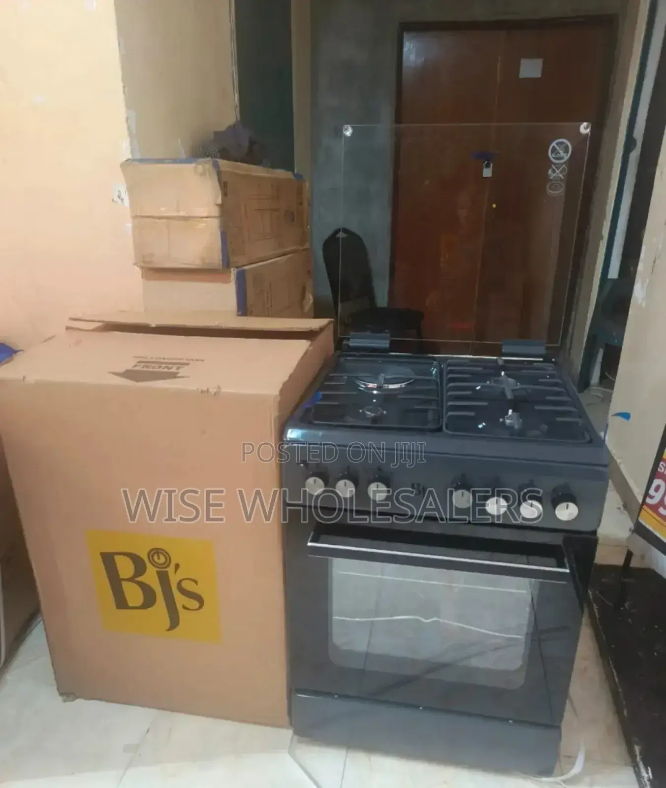 Bjs Standing Cooker 60x60 3-gas+1 Hot Plate° ✓✓