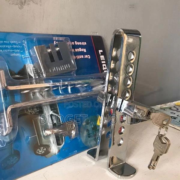 Steel Portable Vehicle Brake Clutch Pedal Accelerator Lock