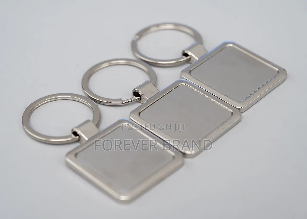Squared Metallic Key Holders